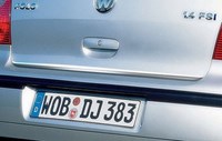 Накладка на кромку крышки багажника (нерж.) 1 шт. VW POLO 2005 - 2009